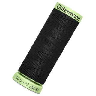 Gutermann Top Stitch Thread (000) 30m Black