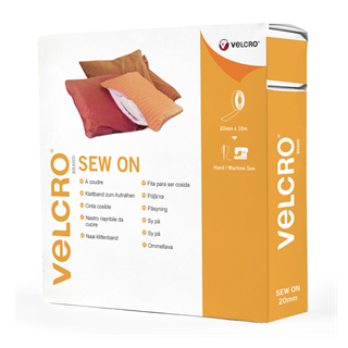 Velcro Hook and Loop Sew and Sew Tape 10 mtr box