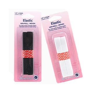 Non-Roll Waistband Elastic 12mm (1/2") wide