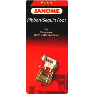 Ribbon and Sequin Foot