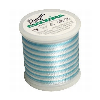 Madeira Variegated Rayon Thread 200m - 2025 Teal Blue