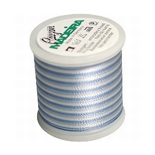 Madeira Variegated Rayon Thread 200m - 2016 Pastel Blues
