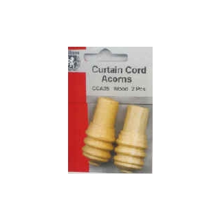Curtain Cord Wood Acorns