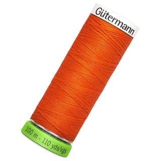 Gutermann rPET Sew All Thread 100m Orange (351)