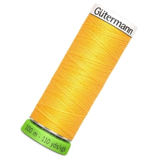 Gutermann rPET Sew All Thread 100m Yellows (417)
