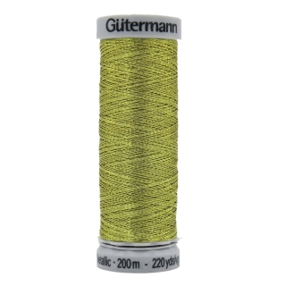 Gutermann Sulky Metallic Thread (7004) 200m Dark Gold
