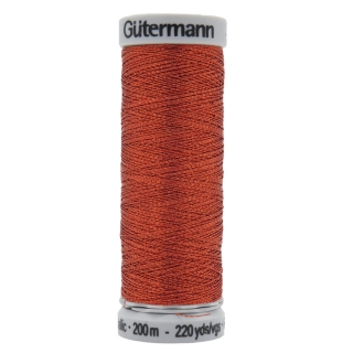 Gutermann Sulky Metallic Thread (7014) 200m Red