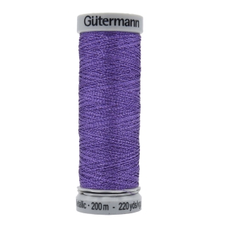Gutermann Sulky Metallic Thread (7050) 200m Purple