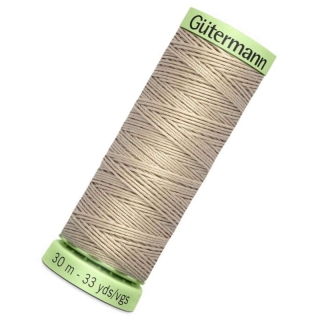 Gutermann Top Stitch Thread (722) 30m Beige Bone