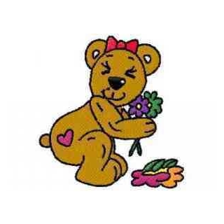 12 set Belinda Bear Embroidery Design