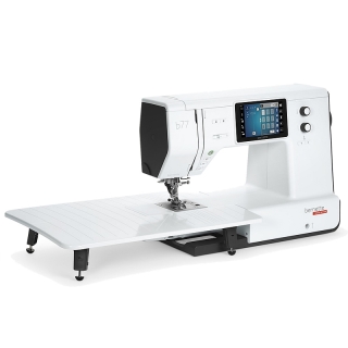 Bernette b77 sewing machine with large extension table attached