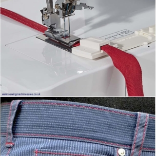 Belt loop maker for CV3440 and CV3550