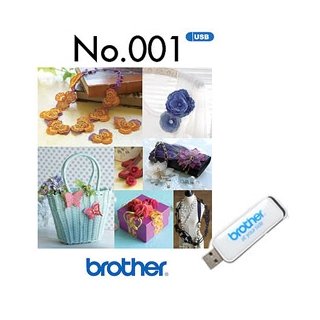 Brother USB Memory Stick No.001 3D Combination Motifs