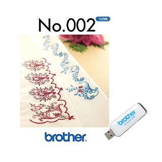 Brother USB Memory Stick No.002 Oriental Border Pattern