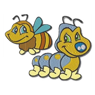Friendly Bug Machine Embroidery Designs