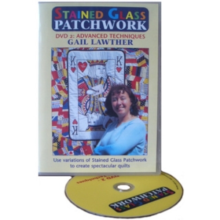 Advanced Stained Glass Patchwork DVD
