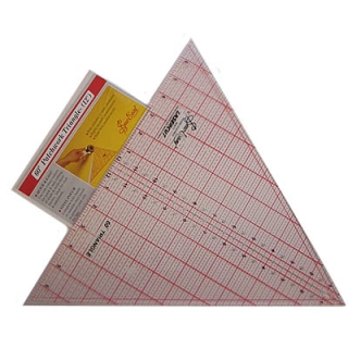 QUILTING RULER 60 DEGREE TRIANGLE 12 X 13-7/8 INCH