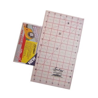 12" x 6.5" Patchwork Rule