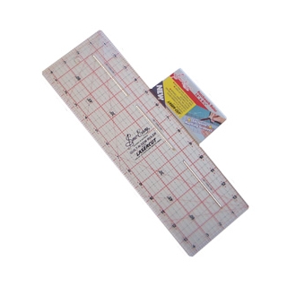 14" x 4.5" Patchwork Ruler with Marking Grooves