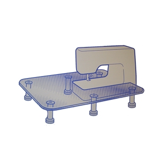 Silver Viscount 20hd Quilting Extension Table