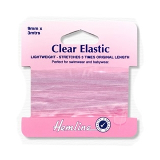 See through Clear Elastic