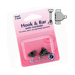 Strong Hook and Bar skirt fasteners
