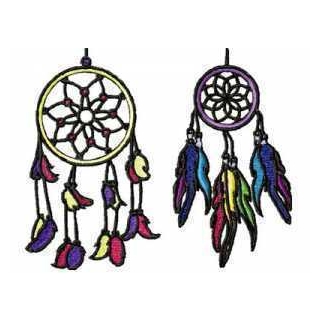 10 set Dream Catcher Embroidery Design
