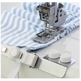 Example of the elastic foot being used