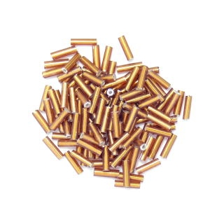 Bugle Beads 6mm in Bronze