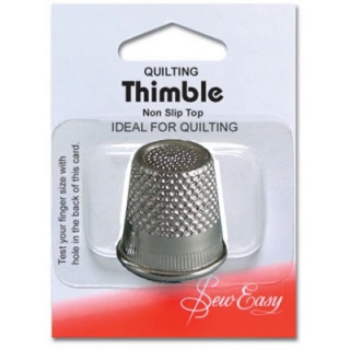 Flat top thimble