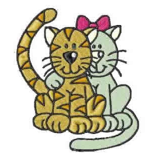 10 set Best Friends Embroidery Design