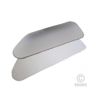 Silver Gp9 Steam Press Teflon Coated Cover With Padding