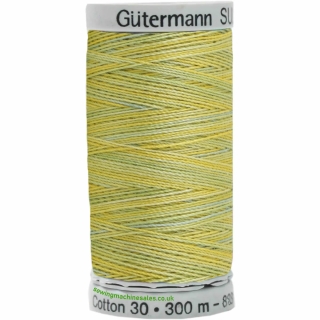 Gutermann Sulky Cotton Thread 300M Lime, Yellow Col.4017