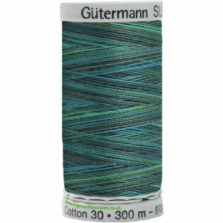 Gutermann Sulky Cotton Thread 300M Green, Jade Col.4021