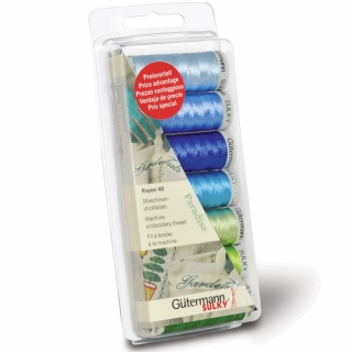 Paridise Gutermann Sulky machine embroidery thread