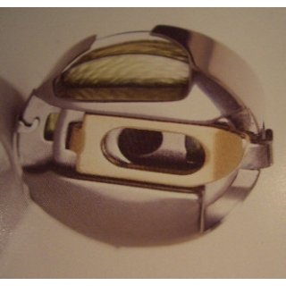 Pfaff Creative Bobbin Case Gold Latch 9mm