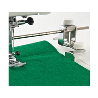 Example of the Cover Pro Adjustable Seam Guide Being Used