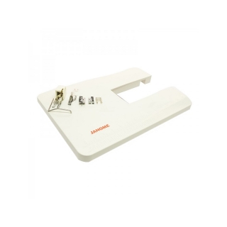 Also, 40 cm x 28 cm Extension table included in the JQ6 quilting set