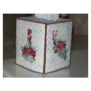 Beautiful Tissue Box Embroidery Design