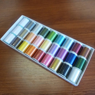 27 Colours Janome embroidery thread