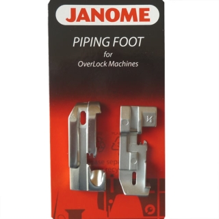 Piping foot set of two sizes