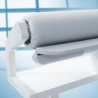 85 cm wide cotton cover with tie string ends for 580 roller presses