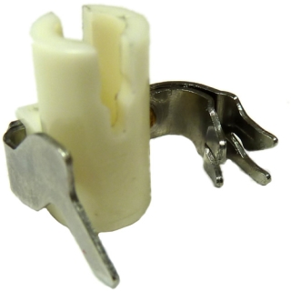 Plastic auto needle threader