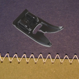 Silver Viscount sewing machine zig zag sewing foot