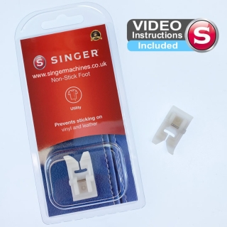 Genuine Singer Non-Stick Foot with Video Instructions