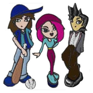 Cool Kid Machine Embroidery Designs