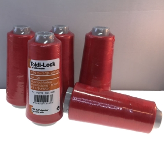 Multibuy Toldi-lock overlock thread, this is the red 2500m cone