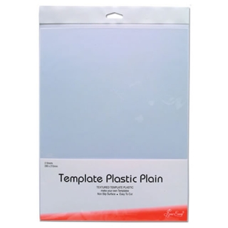 2 Sheets Clear Plastic Template