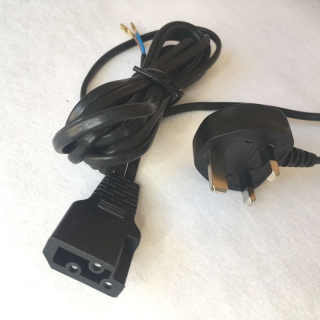 Foot control lead with YDK hollow connection to sewing machine