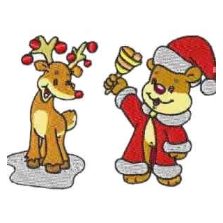 10 set Yuletide Treasures Embroidery Design